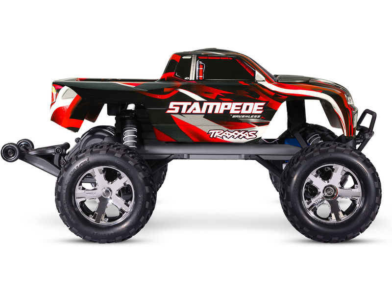 Traxxas Stampede 1:10 BL-2s RTR zelený