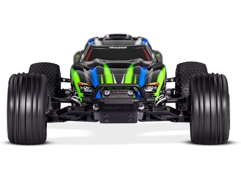 Traxxas Rustler 1:10 BL-2s RTR zelený
