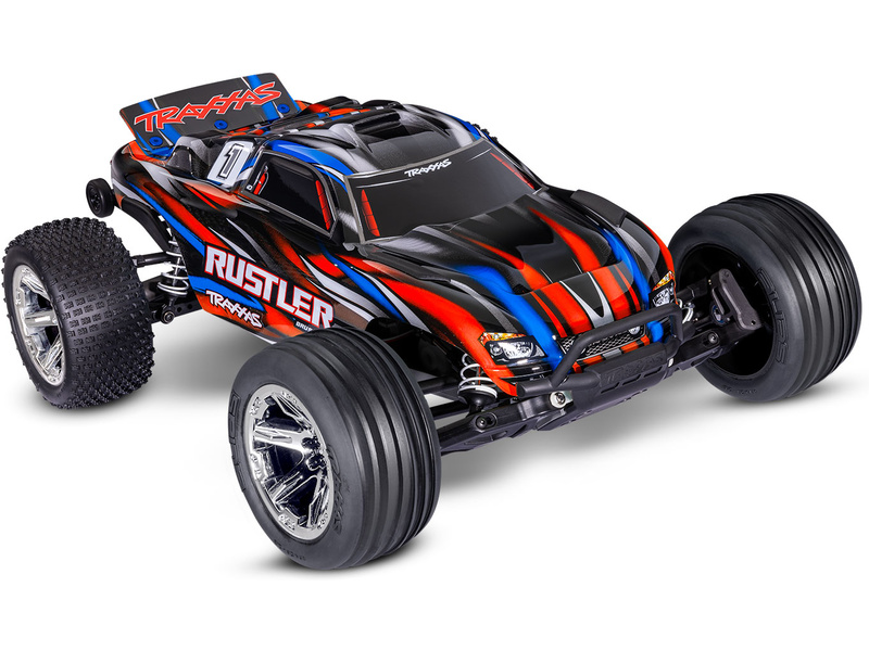 Traxxas Rustler 1:10 BL-2s RTR zelený
