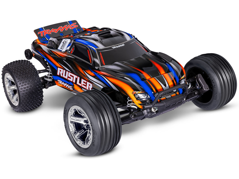 Traxxas Rustler 1:10 BL-2s RTR zelený