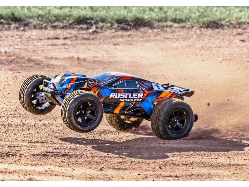 Traxxas Rustler 1:10 VX3 RTR oranžový