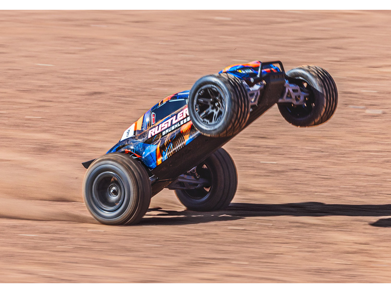 Traxxas Rustler 1:10 VX3 RTR oranžový