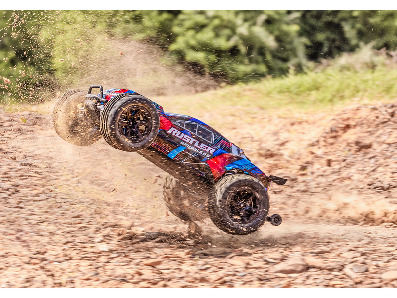 Traxxas Rustler 1:10 VX3 RTR oranžový