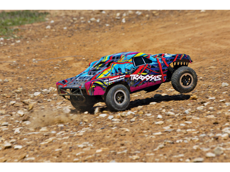Traxxas Nitro Slash 1:10 RTR modrý