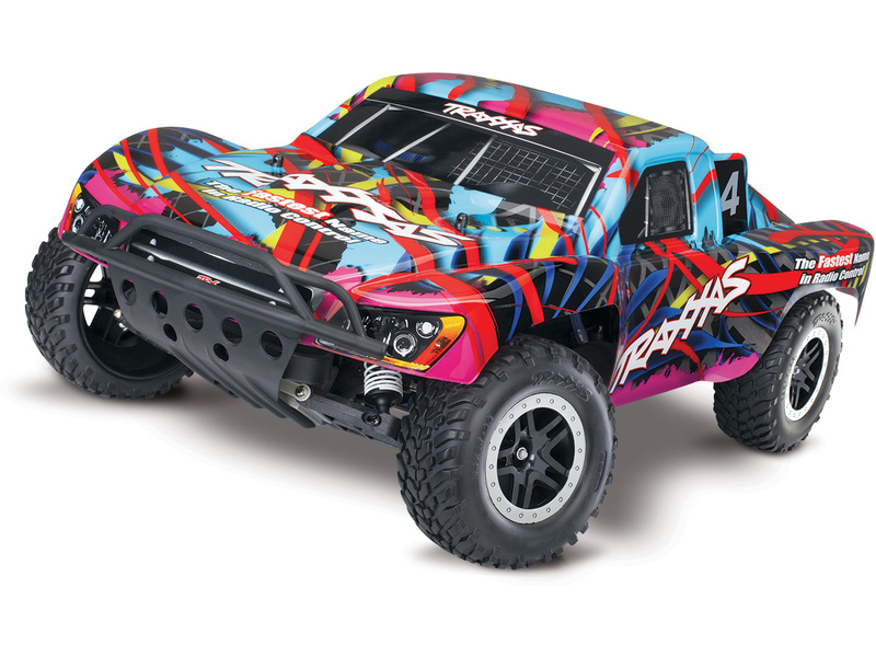 Traxxas Nitro Slash 1:10 RTR modrý