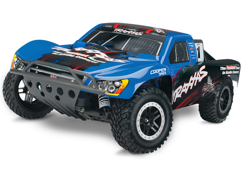 Traxxas Nitro Slash 1:10 RTR modrý