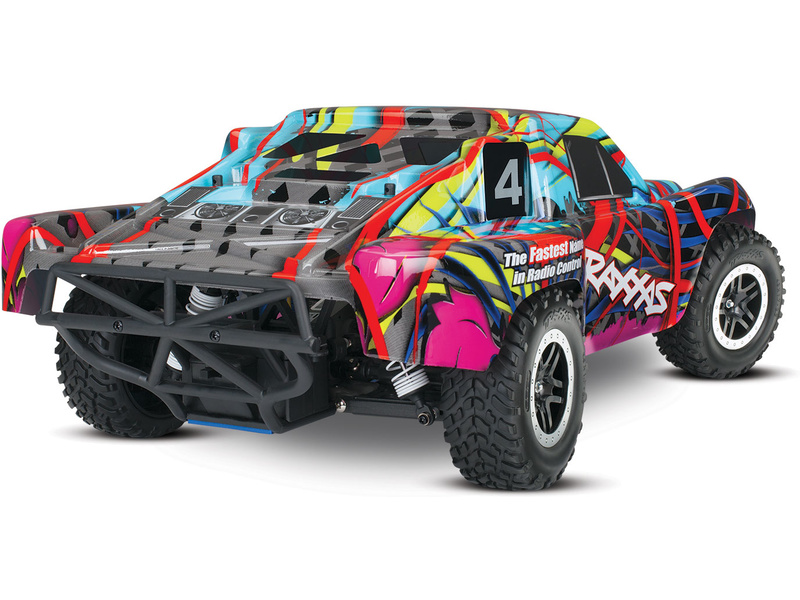 Traxxas Nitro Slash 1:10 RTR modrý
