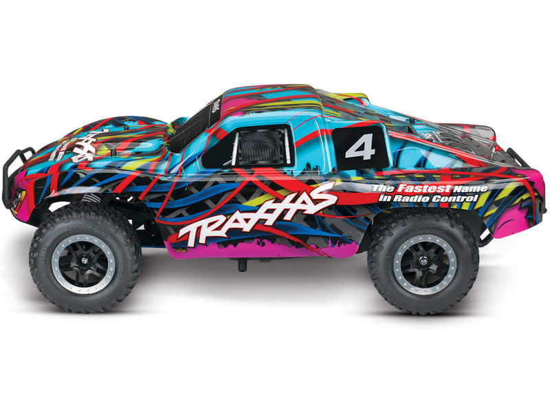 Traxxas Nitro Slash 1:10 RTR modrý