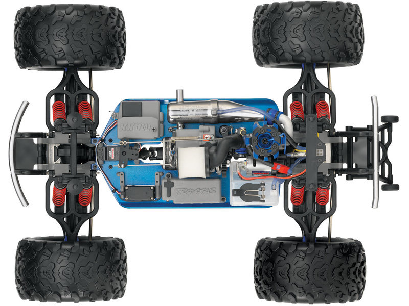 Traxxas Nitro T-Maxx 3.3 1:8 Bluetooth RTR modrý