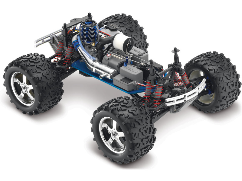 Traxxas Nitro T-Maxx 3.3 1:8 Bluetooth RTR modrý