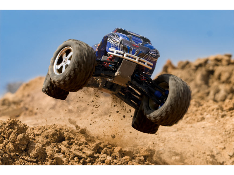 Traxxas Nitro T-Maxx 3.3 1:8 Bluetooth RTR modrý