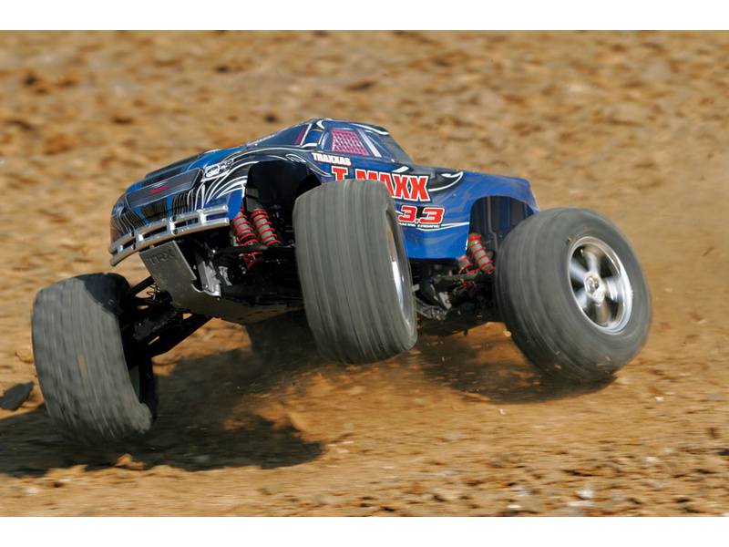 Traxxas Nitro T-Maxx 3.3 1:8 Bluetooth RTR modrý
