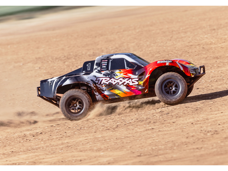 Traxxas Slash 1:10 VX3 RTR červený