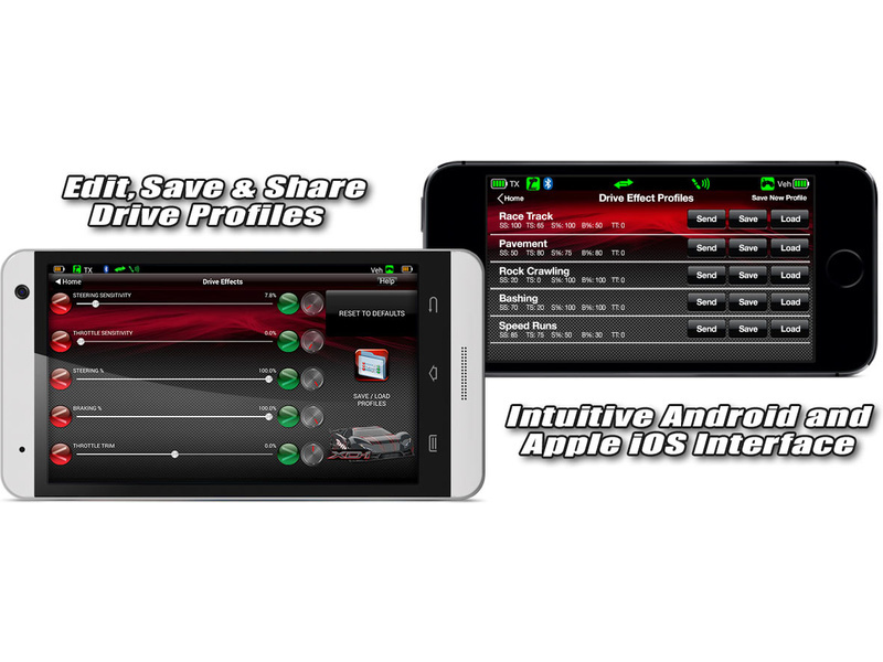 Traxxas vysílač TQi 2 kan. BlueTooth Ready