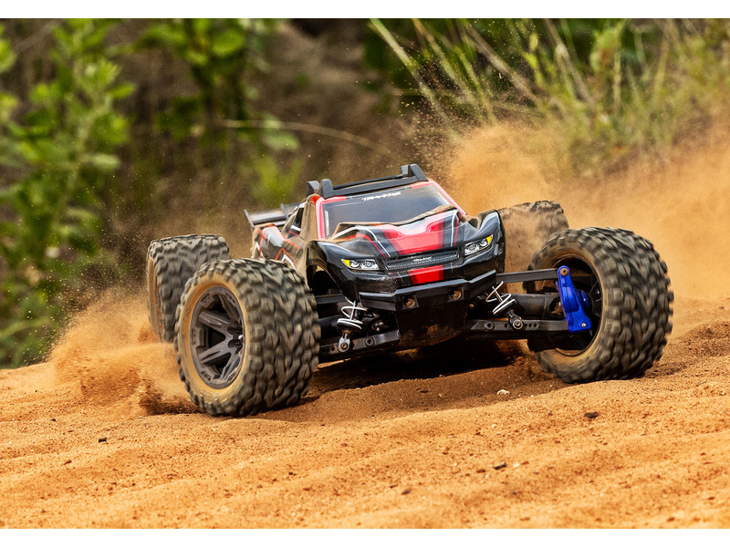 Traxxas Rustler 1:10 BL-2s 4WD RTR modrý,