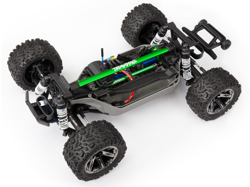 Traxxas výztuha šasi červená (sada)