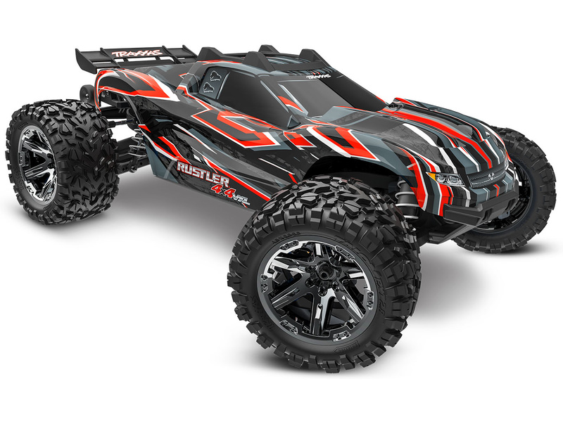 Traxxas Rustler 1:10 VXL HD 4WD RTR oranžový,