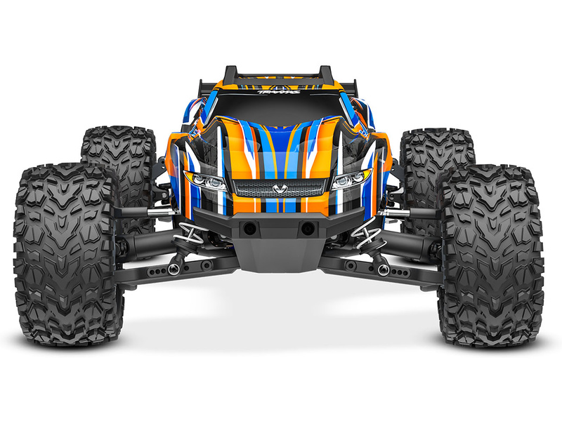 Traxxas Rustler 1:10 VXL HD 4WD RTR oranžový,