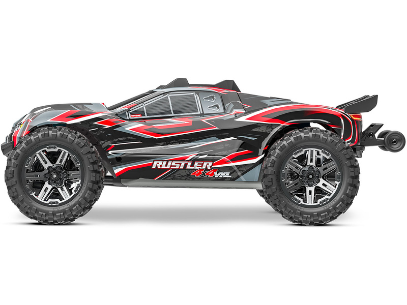 Traxxas Rustler 1:10 VXL HD 4WD RTR oranžový,