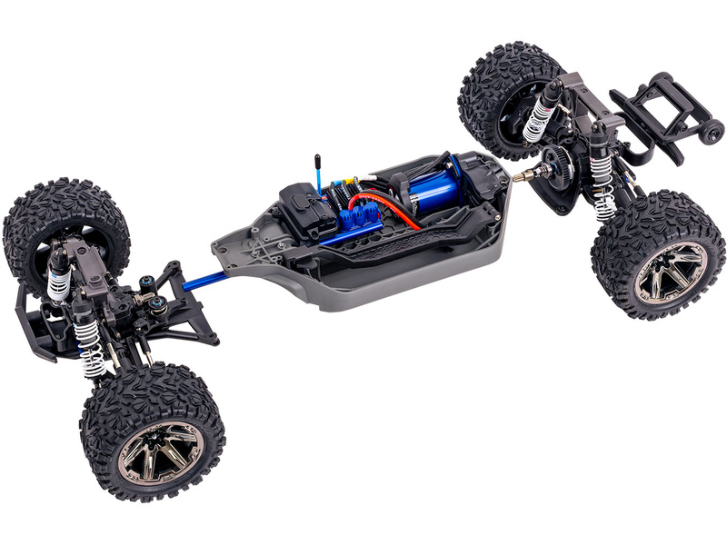 Traxxas Rustler 1:10 VXL HD 4WD RTR oranžový,