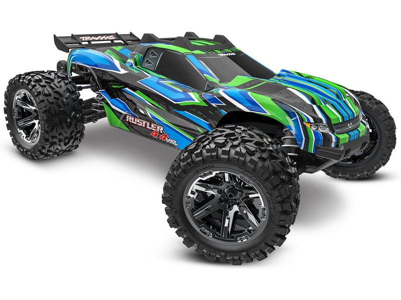 Traxxas Rustler 1:10 VXL HD 4WD RTR oranžový,