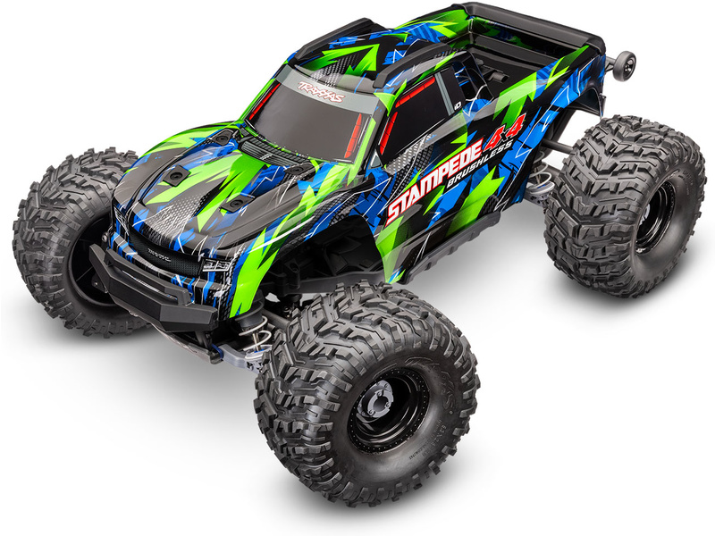 Traxxas Stampede 4x4 1:10 VX3 RTR zelený