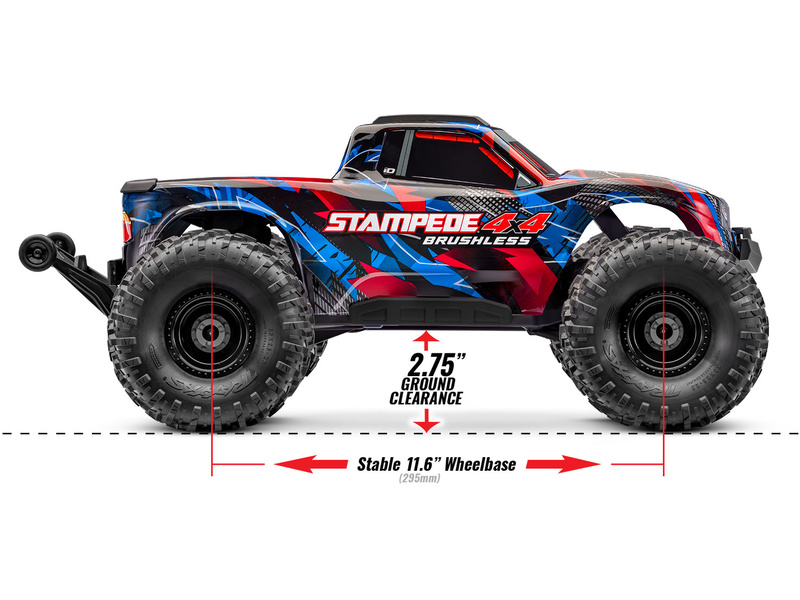 Traxxas Stampede 4x4 1:10 VX3 RTR zelený