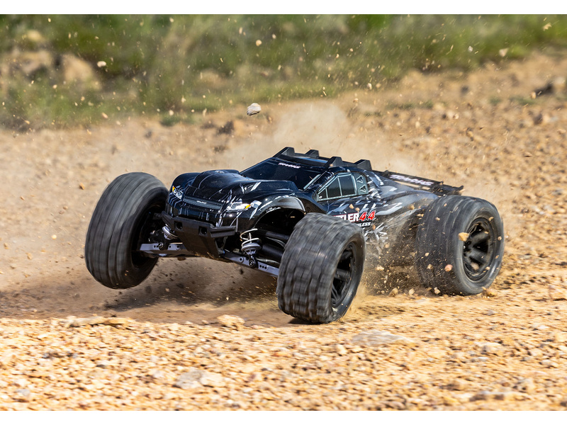 Traxxas Rustler 4x4 1:10 VX3 RTR modrý