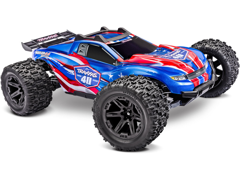 Traxxas Rustler 4x4 1:10 VX3 RTR modrý