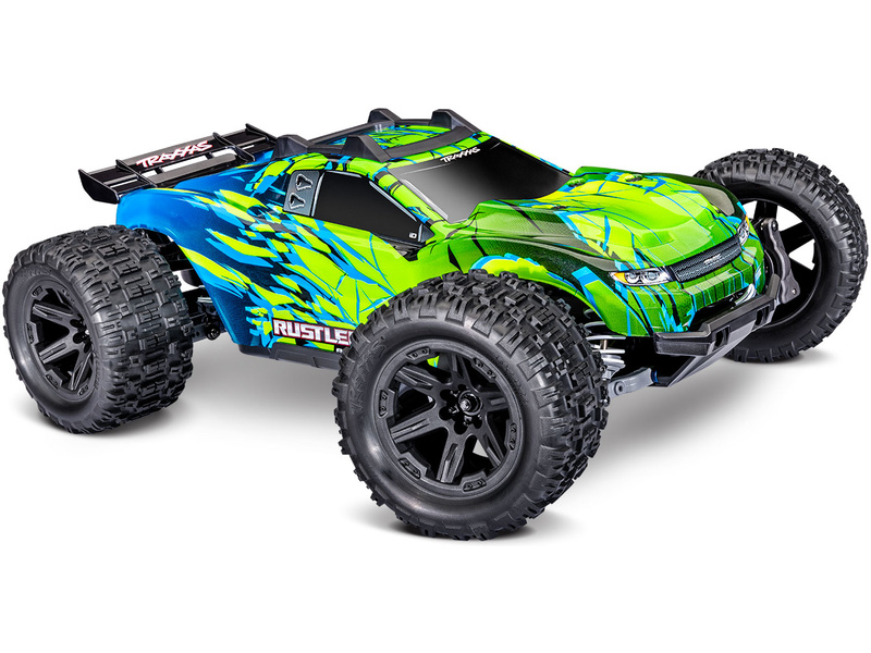 Traxxas Rustler 4x4 1:10 VX3 RTR modrý