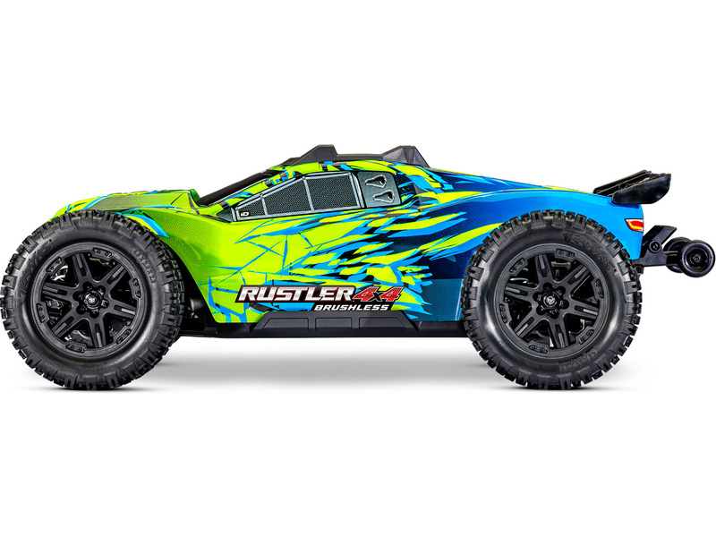 Traxxas Rustler 4x4 1:10 VX3 RTR modrý