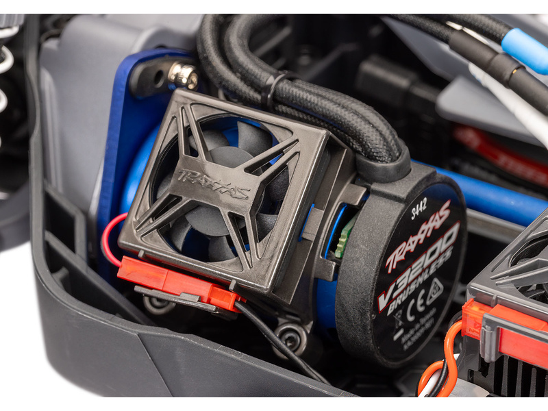 Traxxas Rustler 4x4 1:10 VX3 RTR modrý