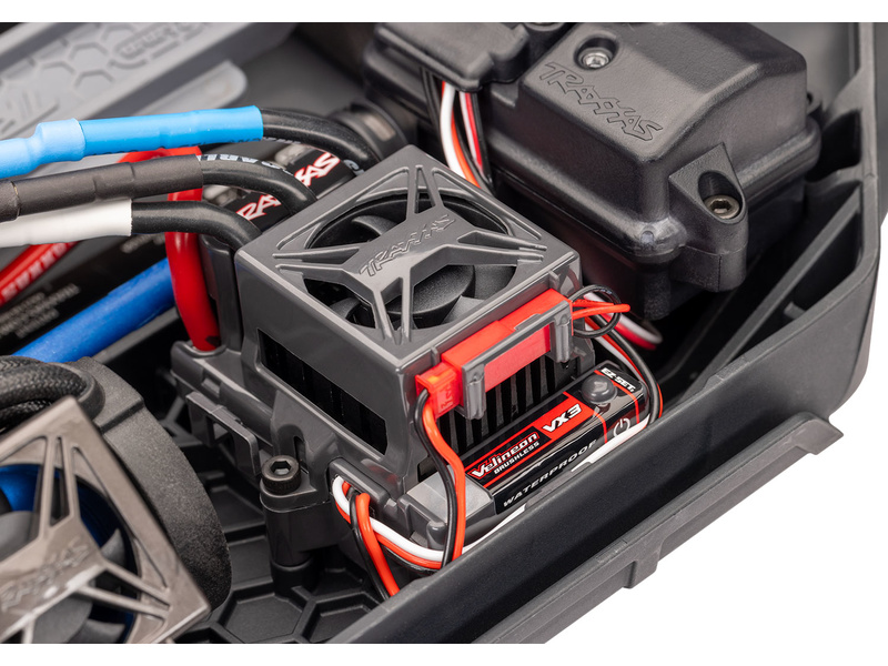 Traxxas Rustler 4x4 1:10 VX3 RTR modrý