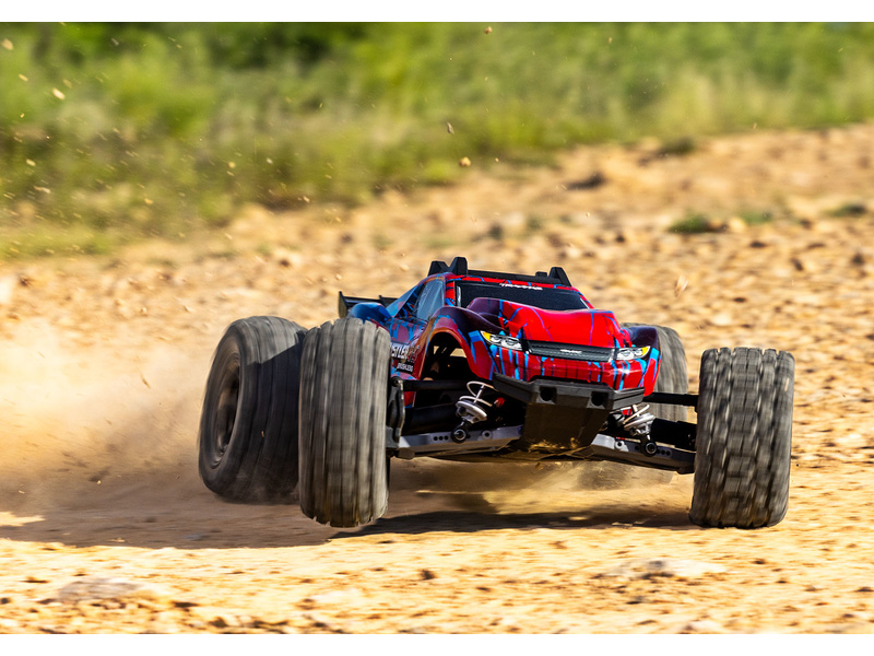 Traxxas Rustler 4x4 1:10 VX3 RTR modrý