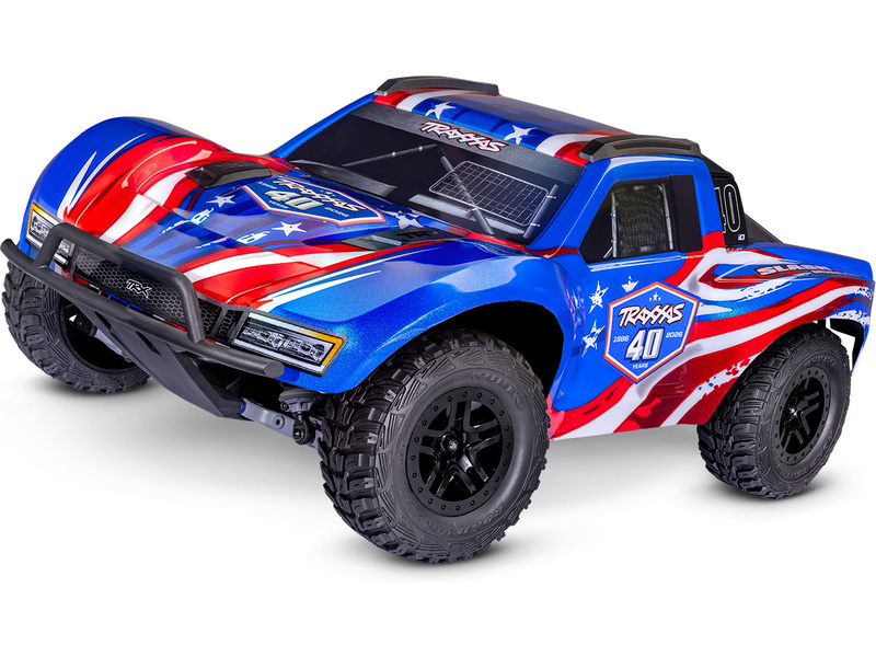 Traxxas Slash 4x4 1:10 VX3 RTR červený