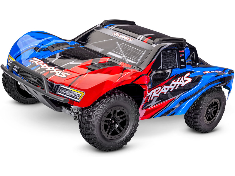 Traxxas Slash 4x4 1:10 VX3 RTR červený