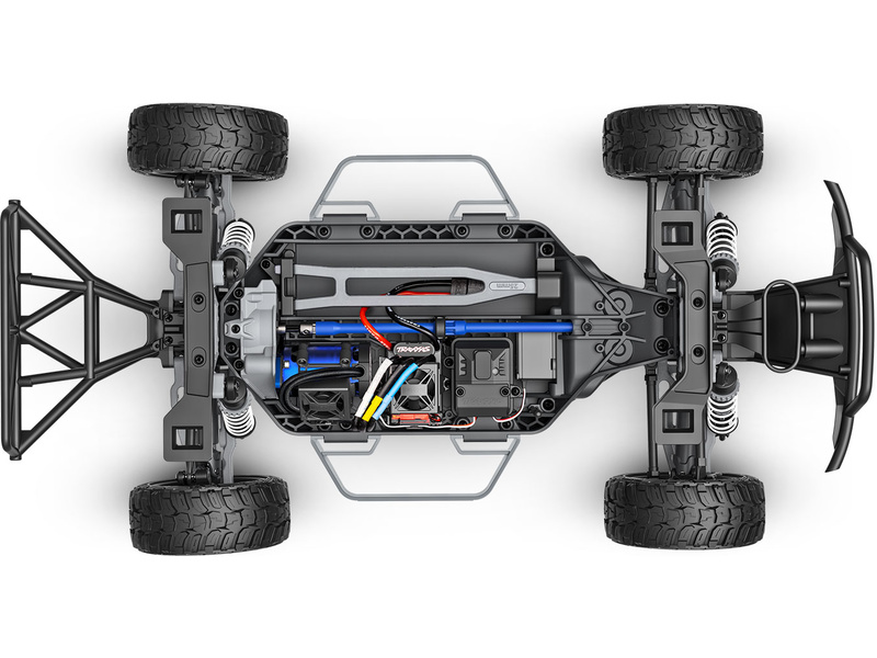 Traxxas Slash 4x4 1:10 VX3 RTR červený