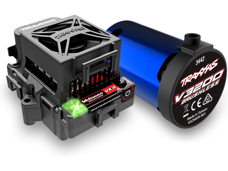 Traxxas Slash 4x4 1:10 VX3 RTR červený