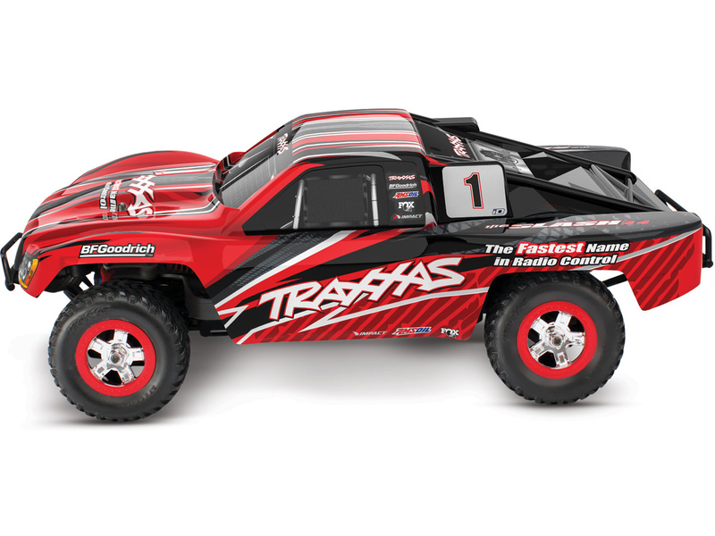 Traxxas Slash 1:16 RTR červený