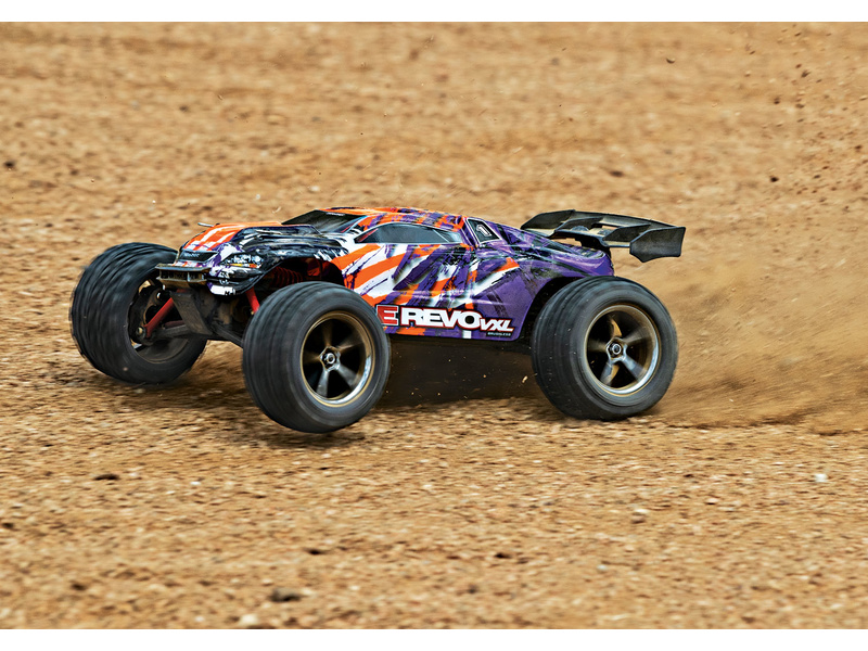 Traxxas E-Revo 1:16 VXL RTR oranžová