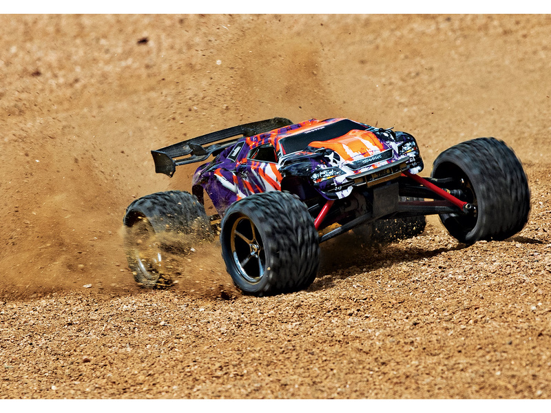 Traxxas E-Revo 1:16 VXL RTR oranžová
