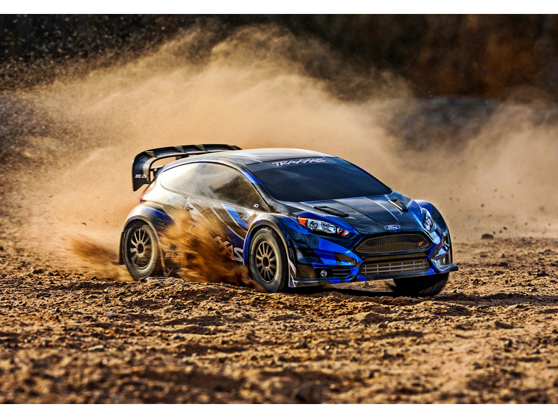 Traxxas Ford Fiesta 1:10 BL-2s 4WD RTR červená
