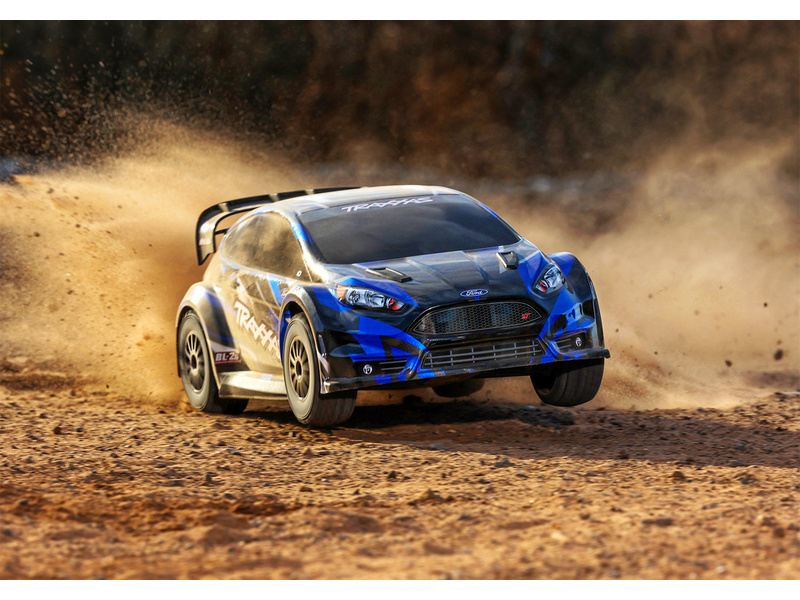 Traxxas Ford Fiesta 1:10 BL-2s 4WD RTR červená
