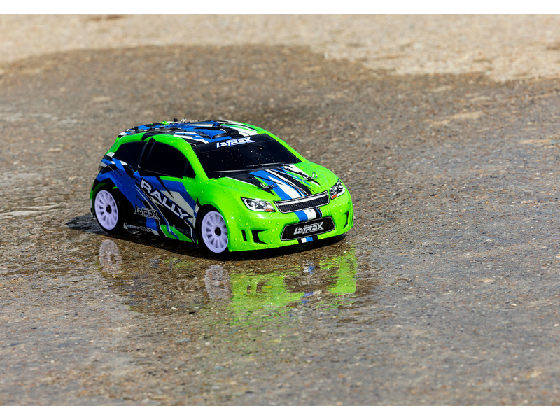 Traxxas Rally 1:18 4WD RTR červené