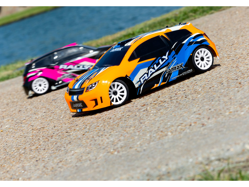 Traxxas Rally 1:18 4WD RTR červené