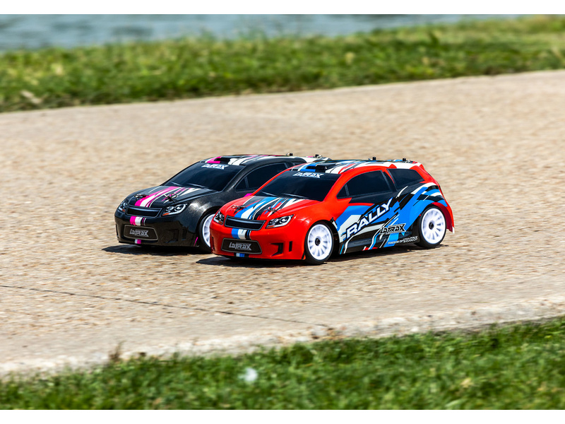 Traxxas Rally 1:18 4WD RTR červené