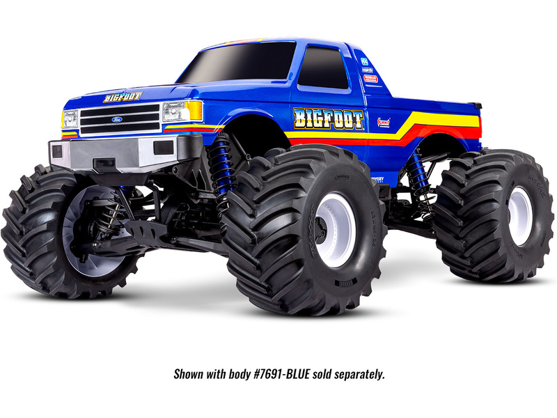 Traxxas X-Monster MT 8S 1:5 4WD RTR bez karoserie