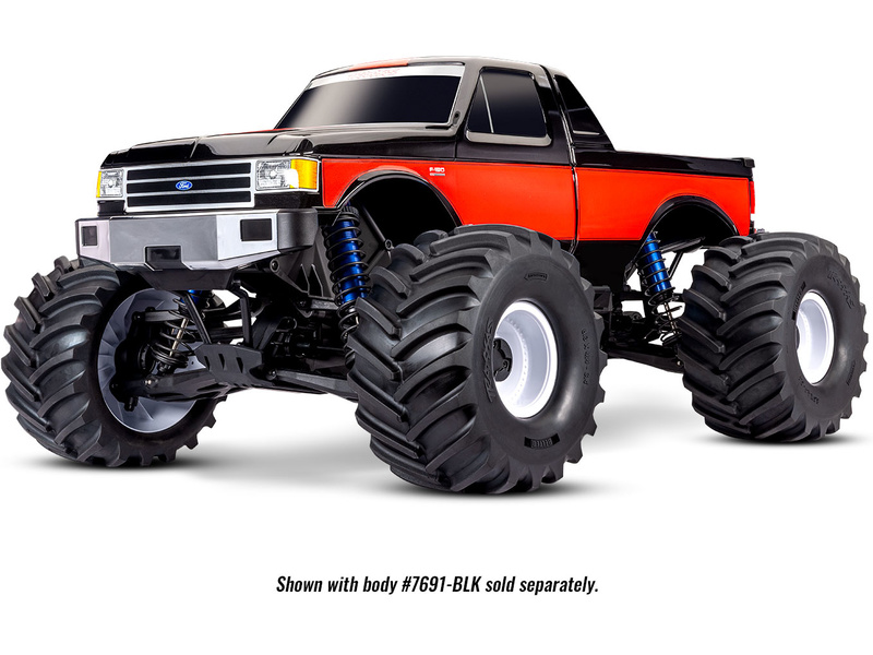 Traxxas X-Monster MT 8S 1:5 4WD RTR bez karoserie