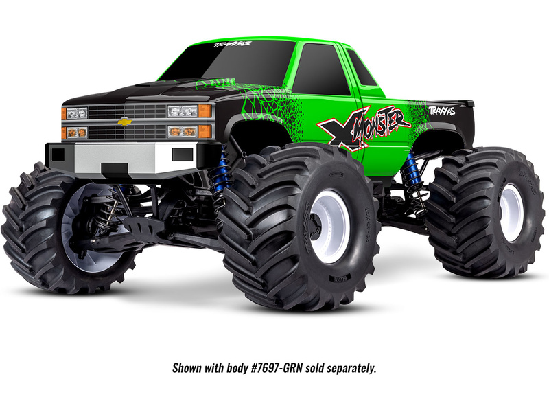 Traxxas X-Monster MT 8S 1:5 4WD RTR bez karoserie