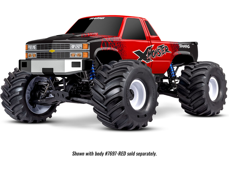 Traxxas X-Monster MT 8S 1:5 4WD RTR bez karoserie